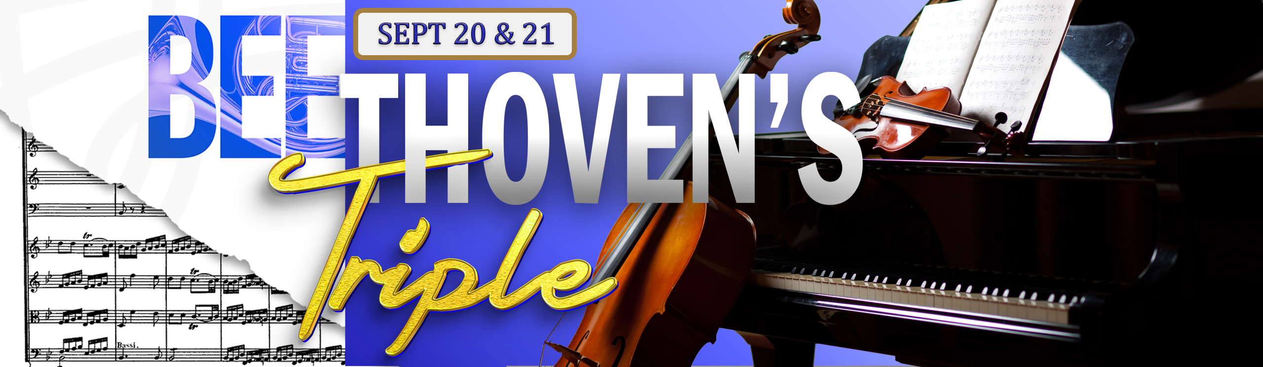 Beethoven's Triple | Sept 20 & 21
