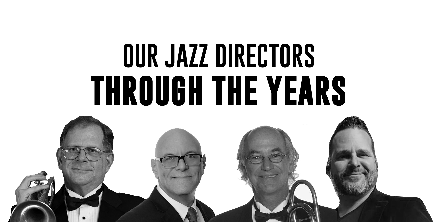 Jazz Directors Over Years – Black and White